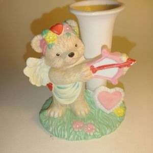 Valentine's Cupid Bear Vase.